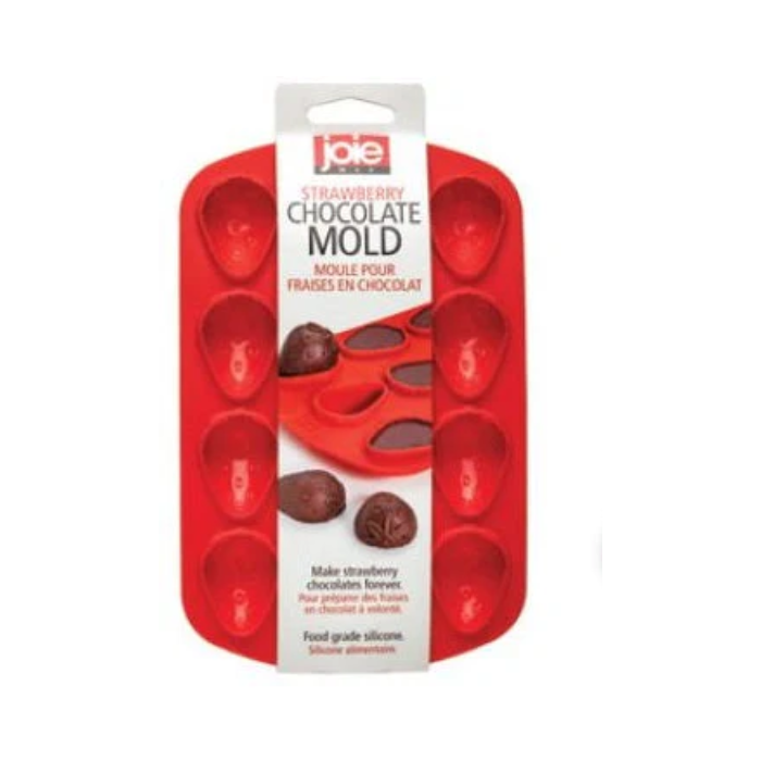 Moule en silicone pour fraises en chocolat Joie