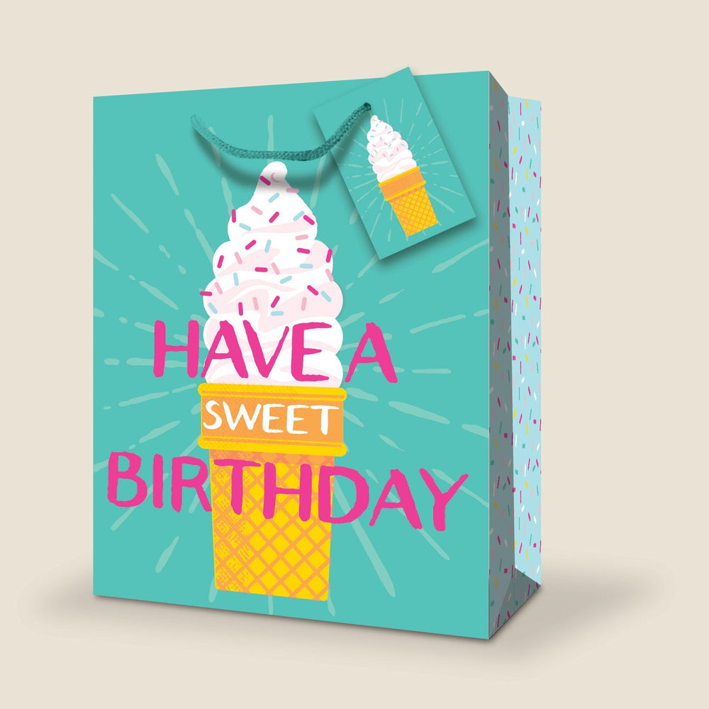Sac cadeau petit 6 po x 5 po cornet de fête