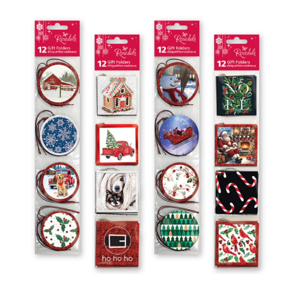 Étiquette pour cadeau (paquet de 12)