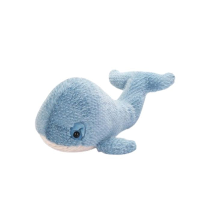 Peluche écologique baleine bleue