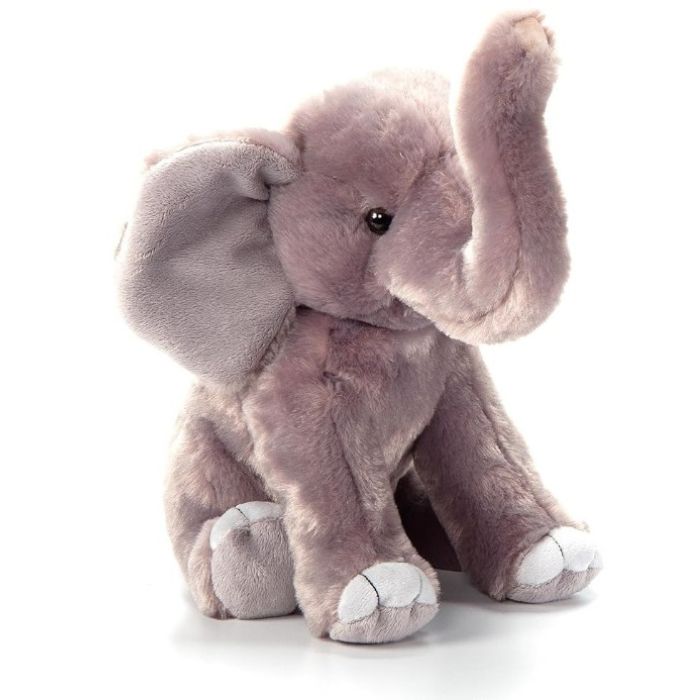 Peluche 12 po éléphant africain