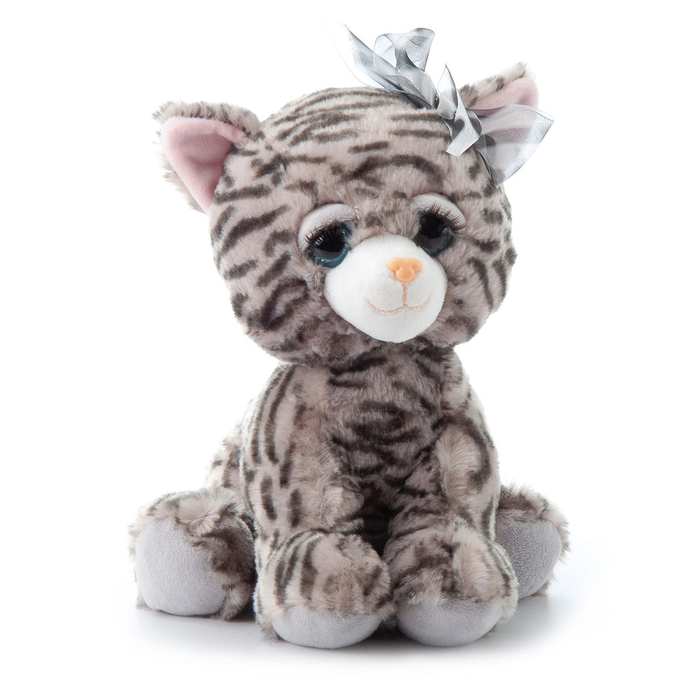 Peluche écologique chat tabby