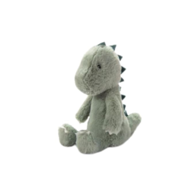 Peluche écologique dinosaure vert