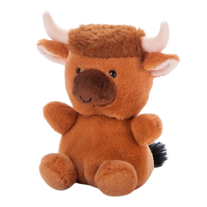 Peluche 6 po vache highland