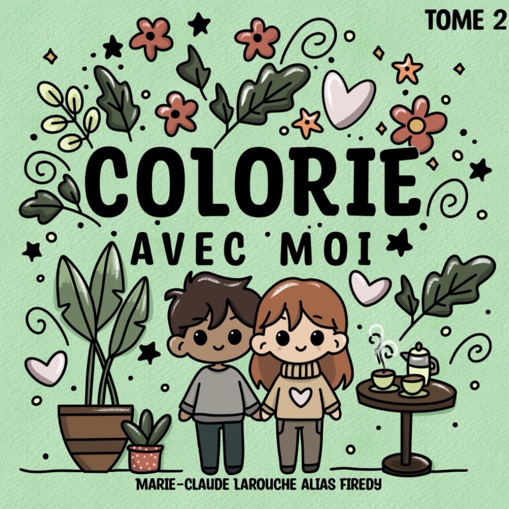 Livre à colorier Colorie avec Moi tome 2