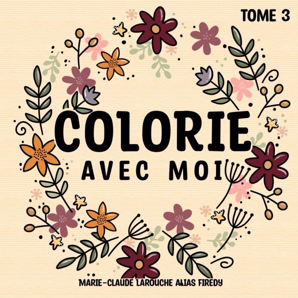 Livre à colorier Colorie avec Moi tome 3