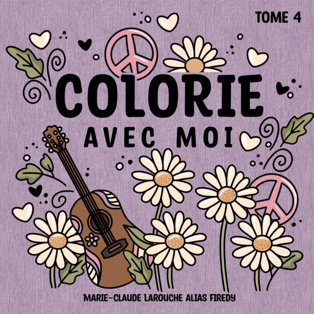 Livre à colorier Colorie avec Moi tome 4