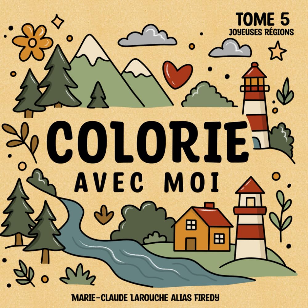 Livre à colorier Colorie avec Moi tome 5