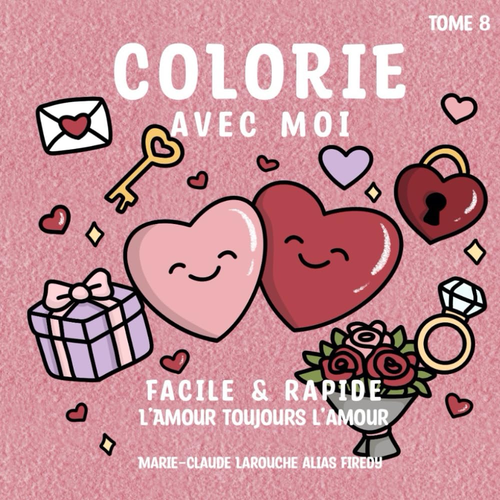 Livre à colorier Colorie avec moi Tome 8