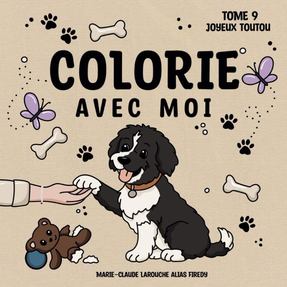 Livre à colorier Colorie avec moi Tome 9