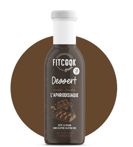 Sauce Dessert au chocolat L'Aphrodisiaque 355 ml  Fit Cook