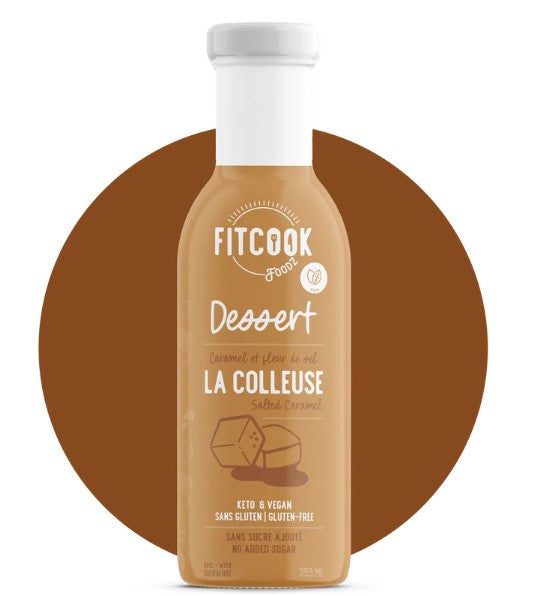 Sauce Dessert au caramel et fleur de sel La Colleuse 355 ml Fit Cook