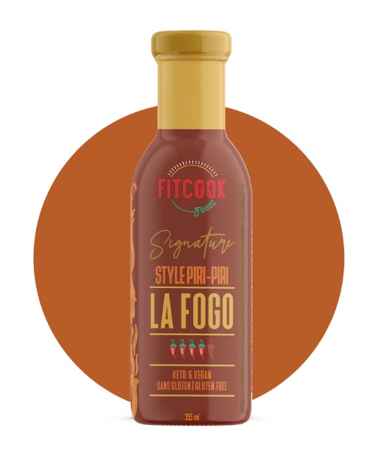 Sauce Piri-Piri la Fogo 355 ml Fit Cook