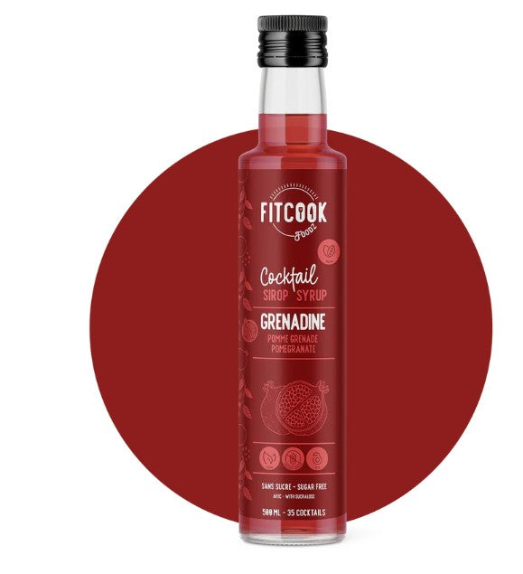 Sirop à cocktail La Grenadine 500 ml Fit Cook