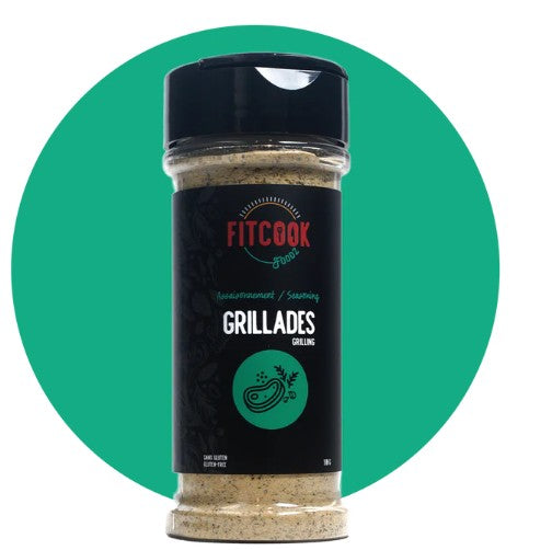 Assaisonnement pour grillades 110 g Fit Cook