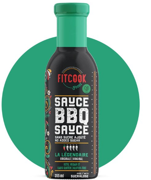 Sauce BBQ originale La Légendaire 355 ml Fit Cook