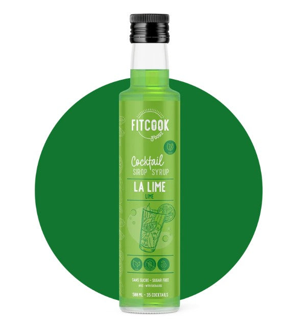 Sirop à cocktail La Lime500 ml Fit Cook