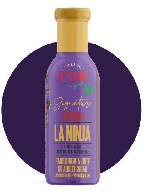 Sauce teriyaki La Ninja 355 ml Fit Cook