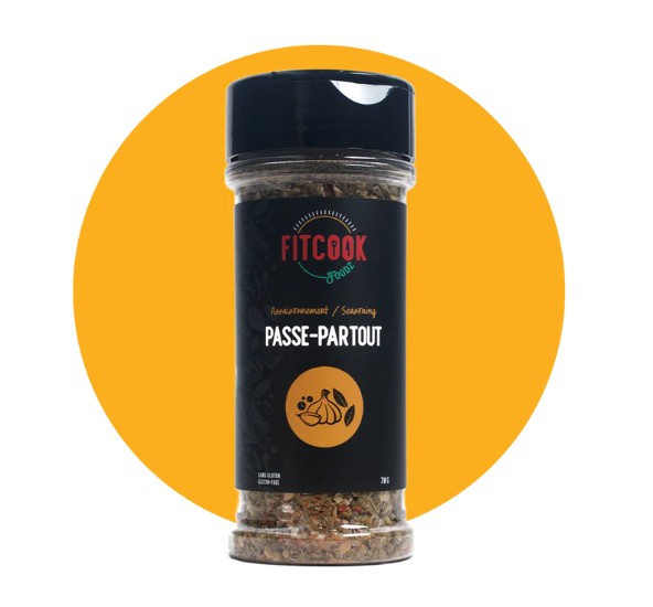Assaisonnement Passe-Partout 70 g Fit Cook
