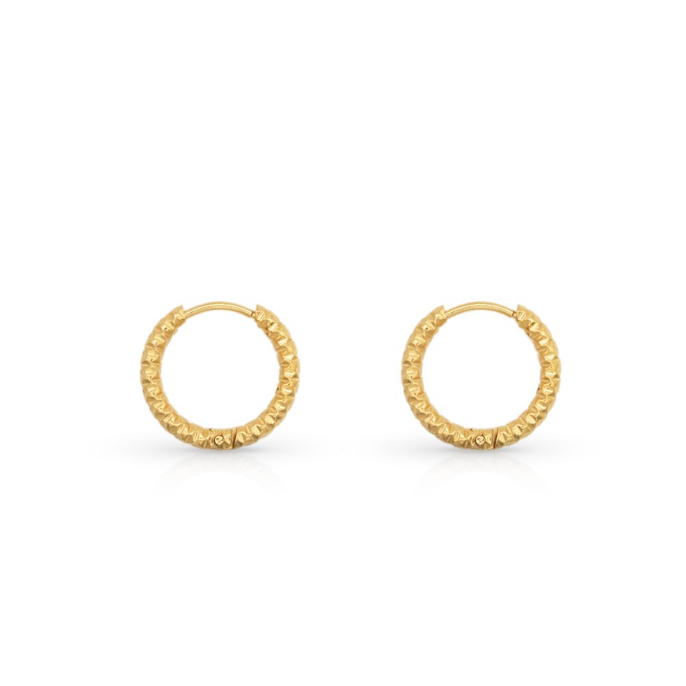 Boucles d'oreilles Brit - or