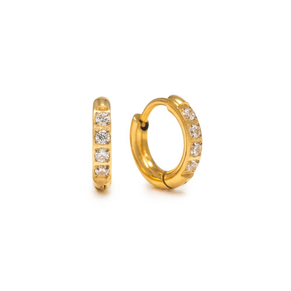 Boucles d'oreilles Evie 10 mm