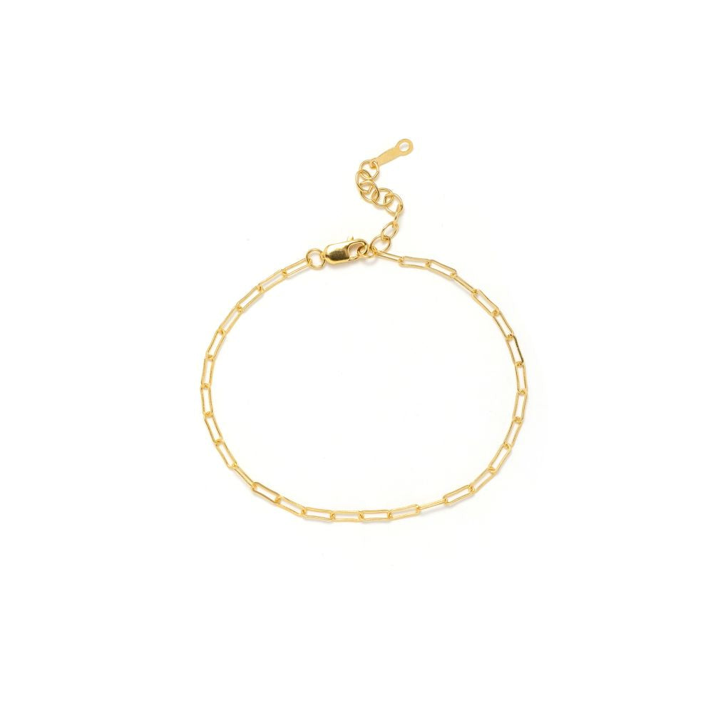 Bracelet Paperclip - or