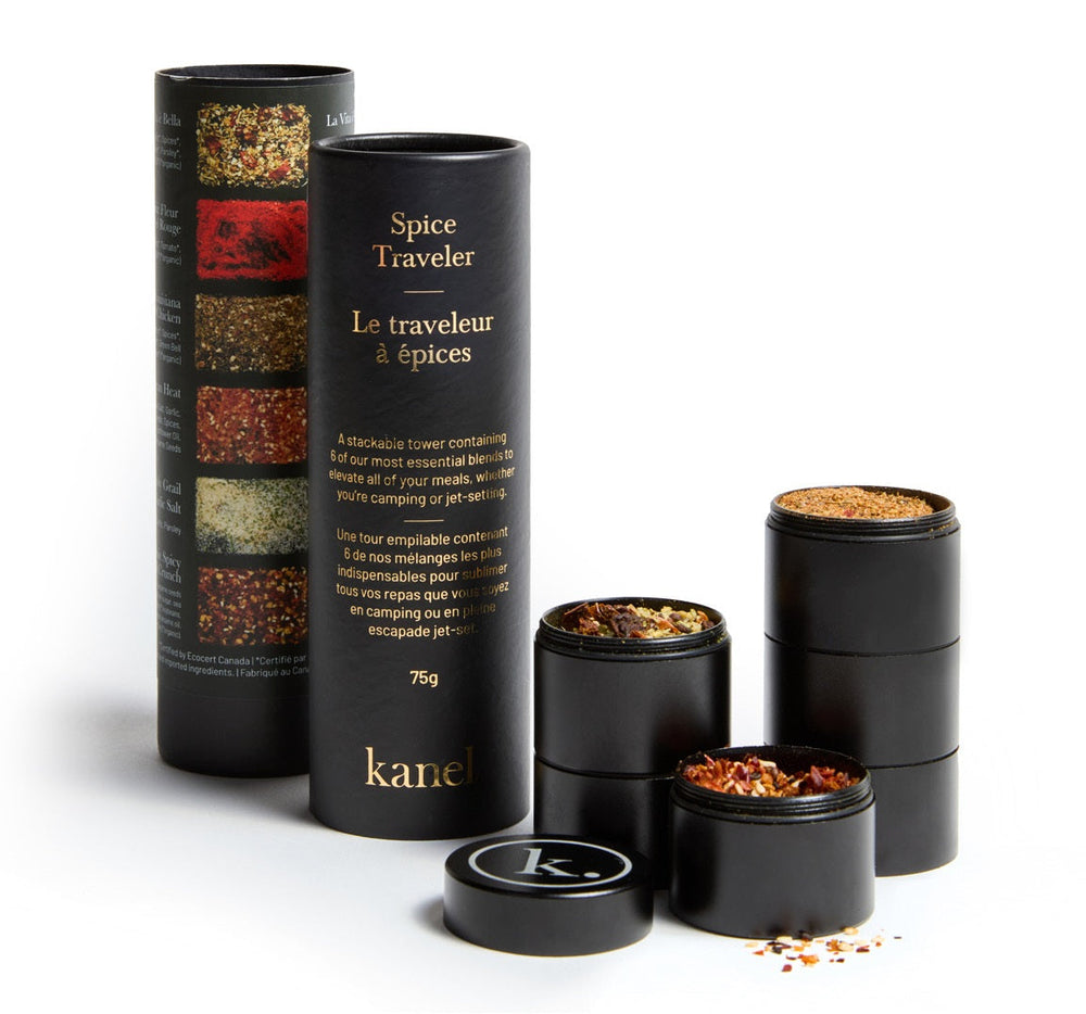 Coffret le Traveleur à épices Kanel.