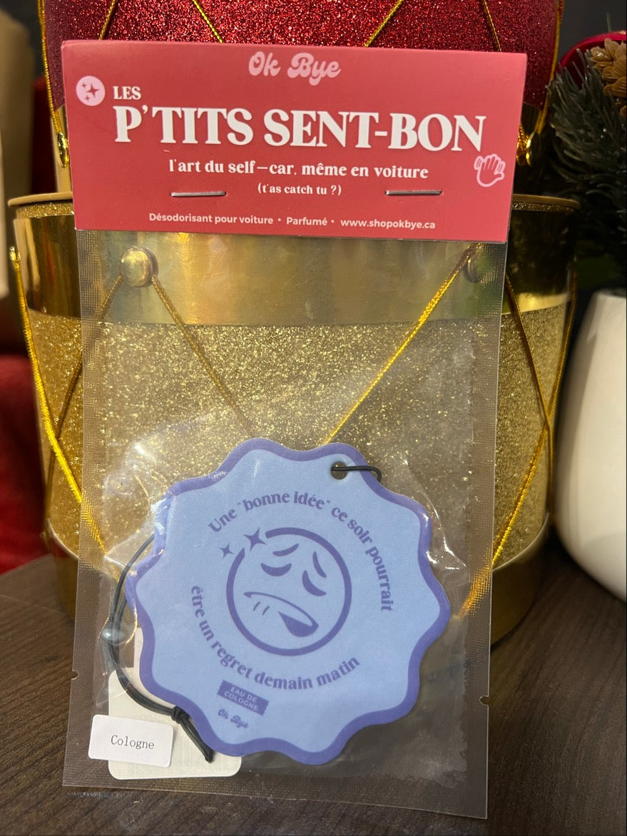 Désodorisant pour voiture Les P'tits sent bon - Eau de Cologne