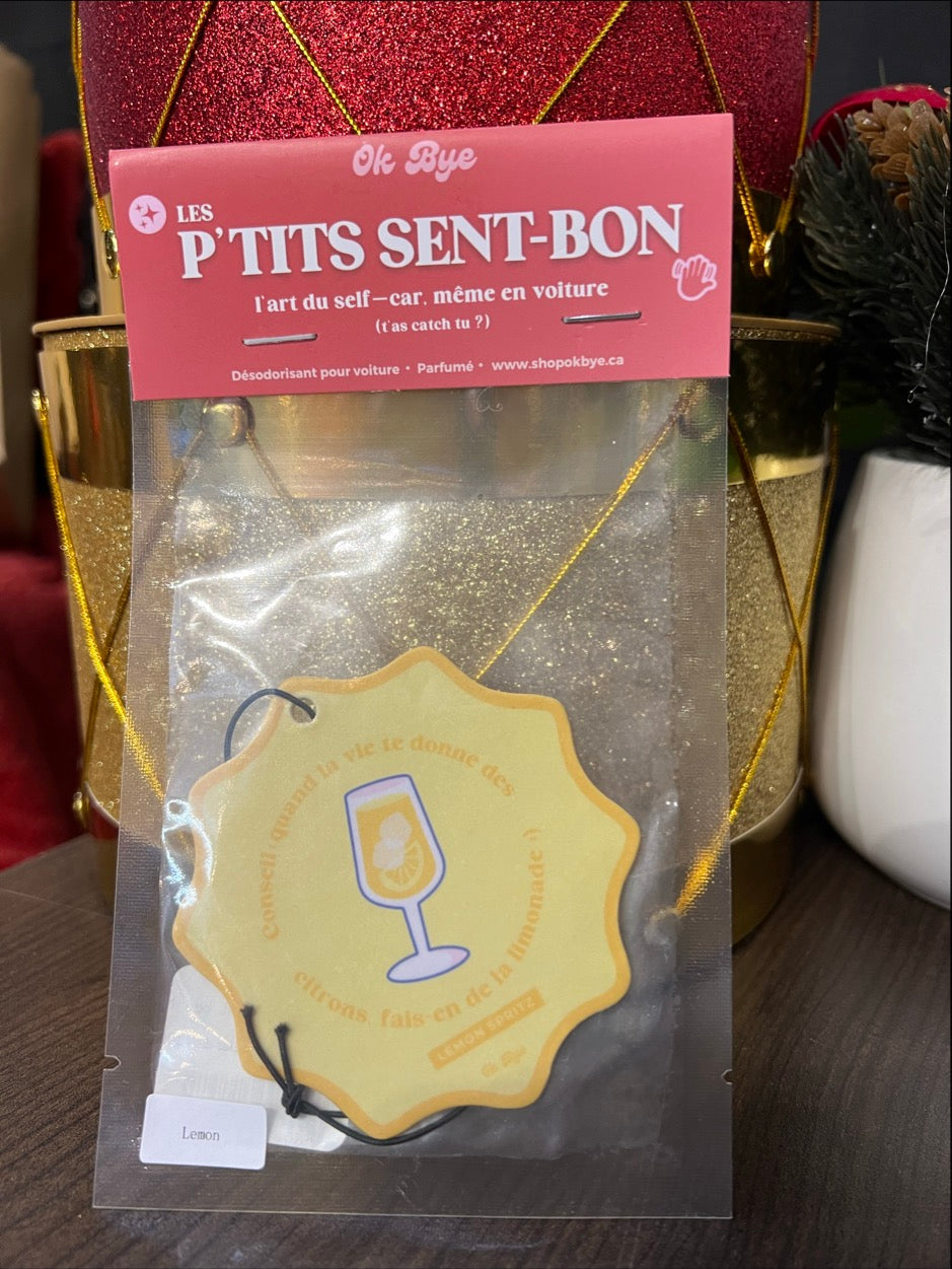 Désodorisant pour voiture Les P'tits sent bon - Limonade