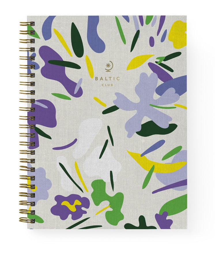 Cahier de notes ligné 6 po x 8 po 110 pages (55 feuilles) Présage