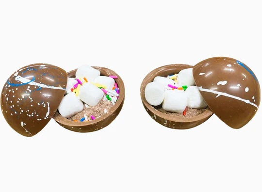 Duo de bombes de chocolat chaud au lait classique 100 g Pralinière