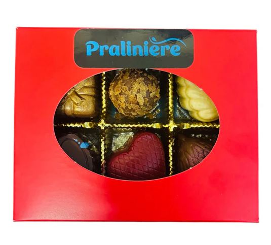 Boîte de 6 chocolats fins 60 g Pralinière