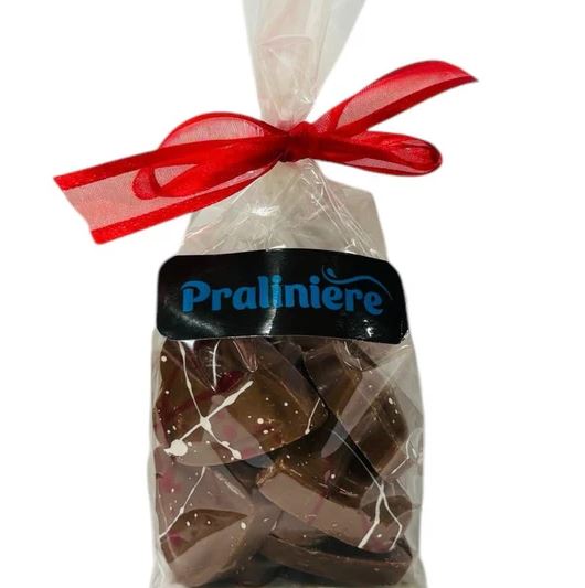 Sachet de coeurs en chocolat au lait 130 g Pralinière