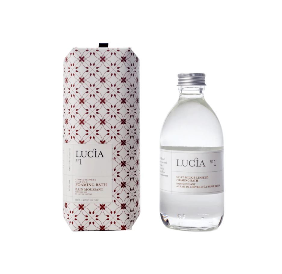 Bain moussant 300 ml lait de chèvre et huile de lin