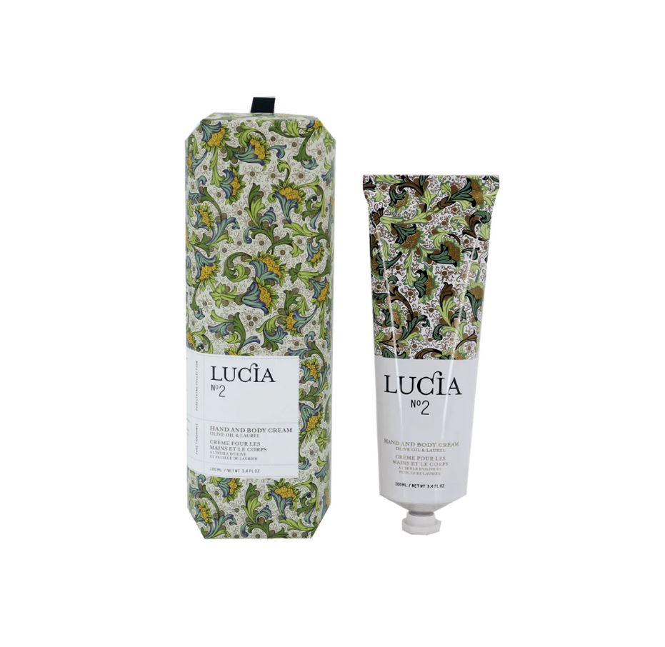 Crème à main 100 ml huile d'olive et feuille de laurier