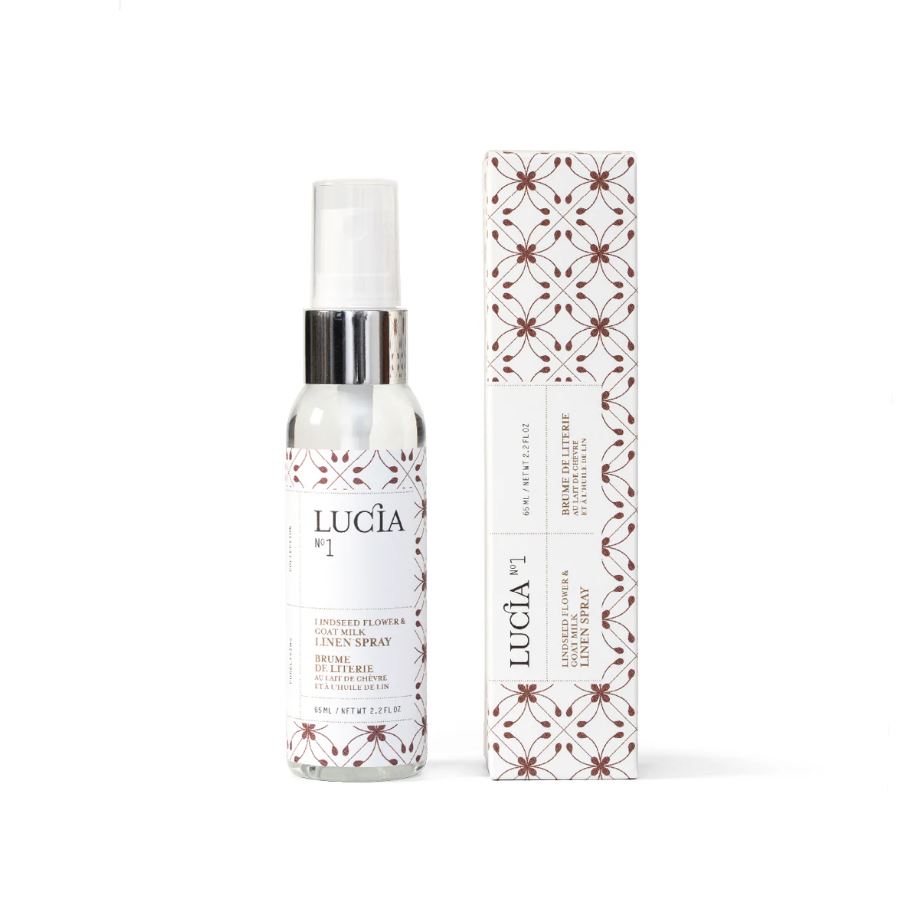 Brume de literie 65 ml lait de chèvre et huile de lin