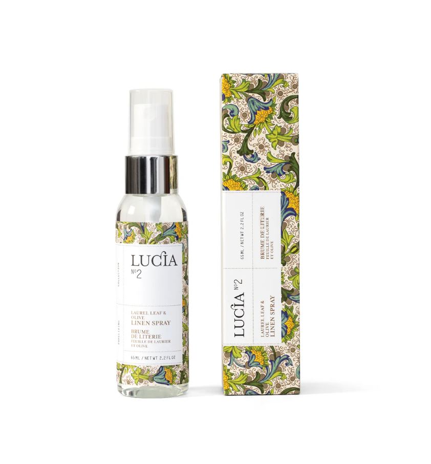 Brume de literie 65 ml huile d'olive et feuille de laurier
