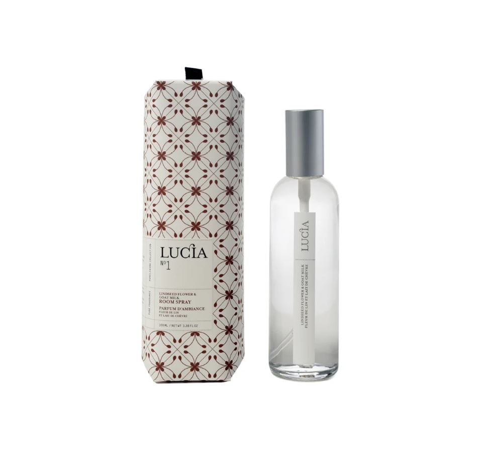 Parfum d'ambiance 100 ml fleur de lin et lait de chèvre