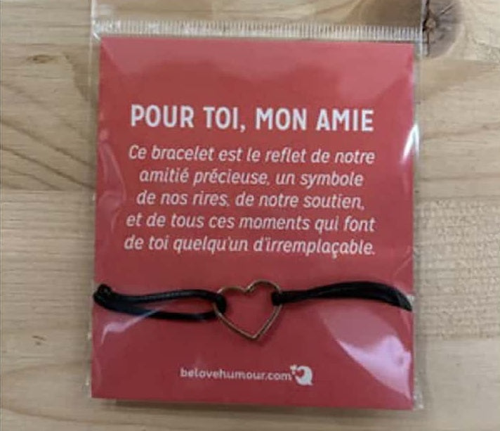 Bracelet inspirant - Pour toi, mon amie