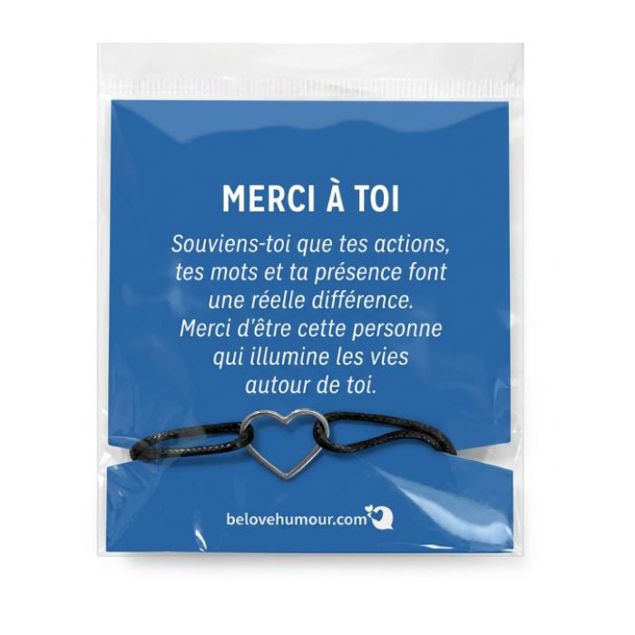 Bracelet inspirant - Merci à toi