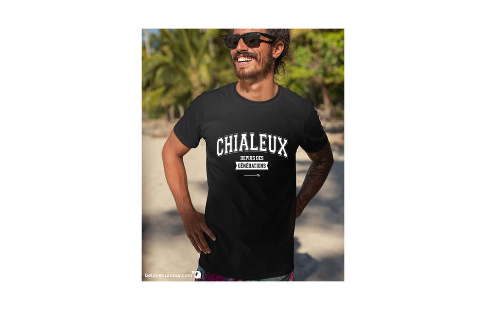 T-shirt humoristique pour adulte - Chialeux depuis des générations