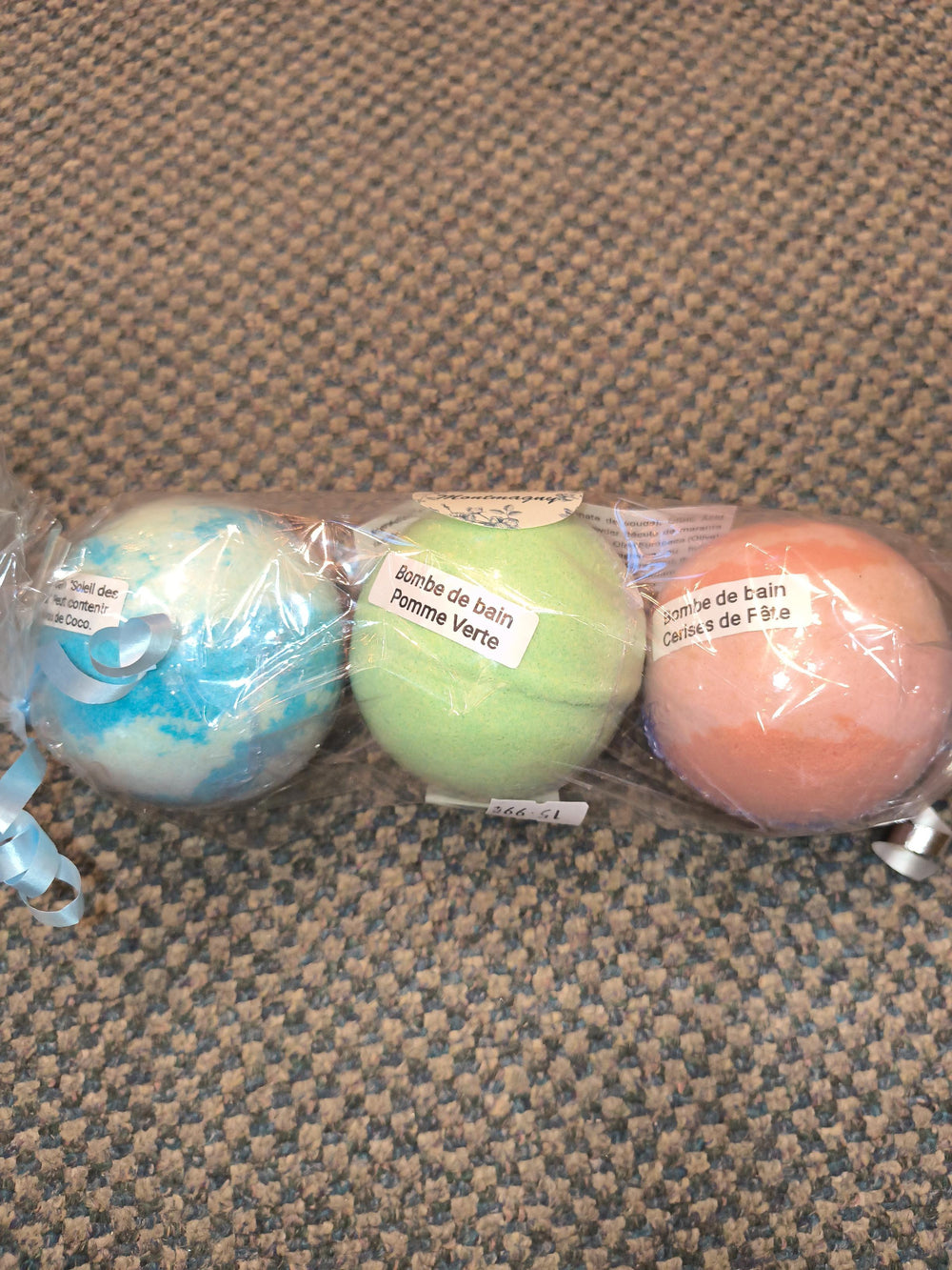 Ensemble de 3 bombes de bain rondes