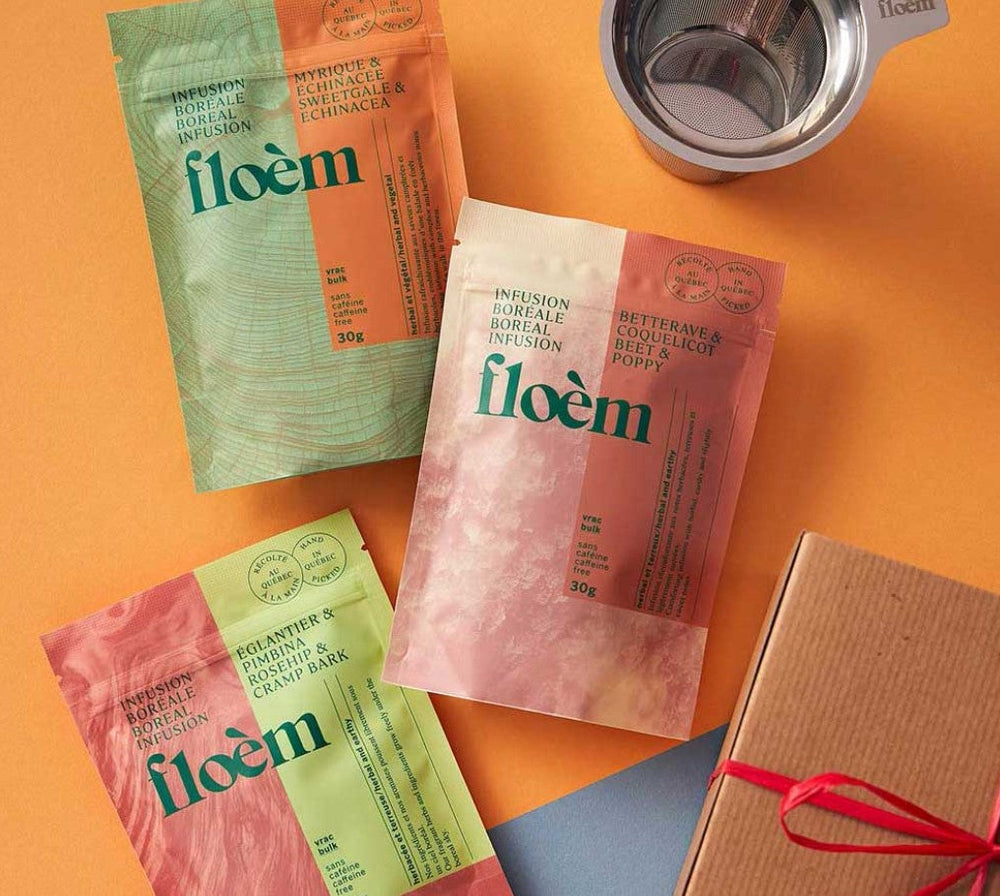 Tisane en cadeau Floèm - Coffret d'origine