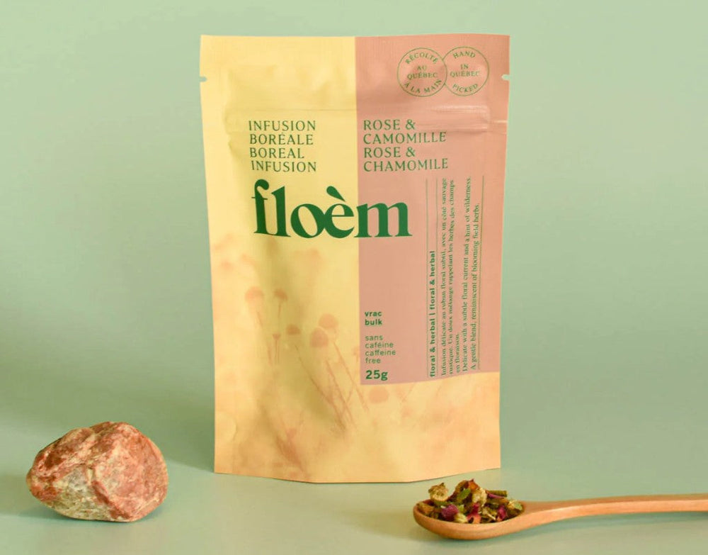 Tisane en vrac Floèm - Rose et camomille 25 g