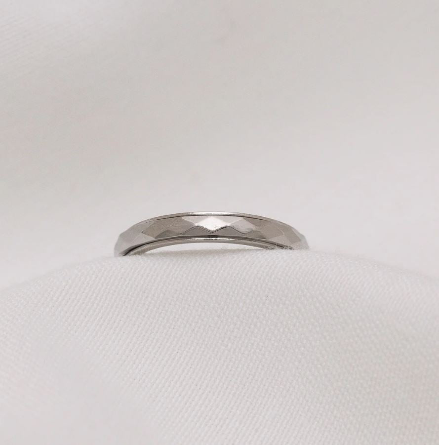 Bague La détendue - argent
