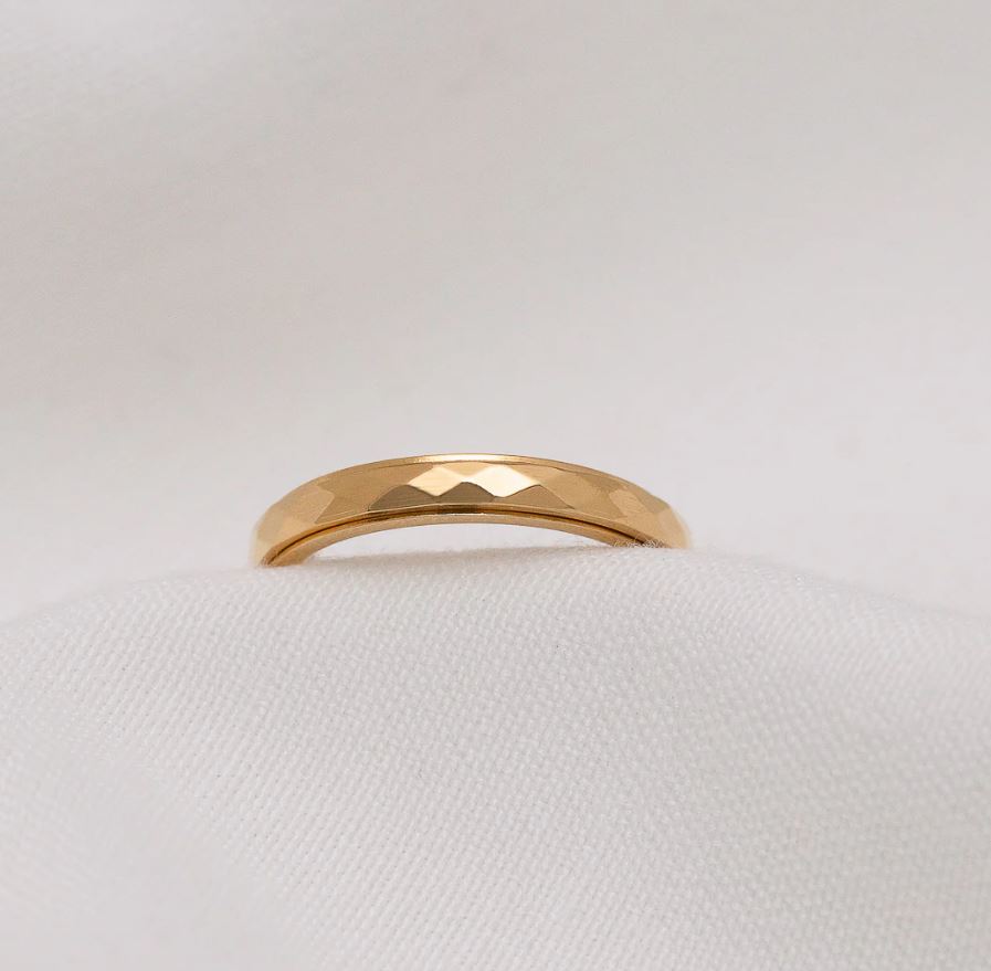 Bague La détendue - or