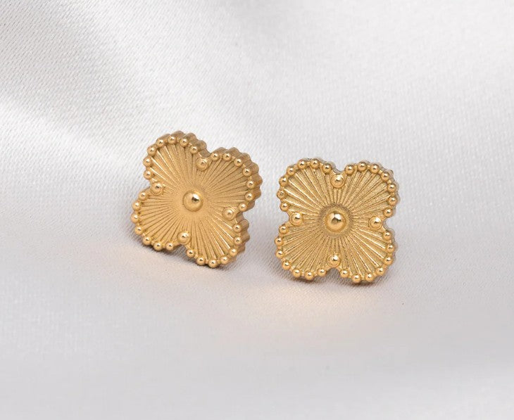 Boucles d'oreilles Les chanceuses - or