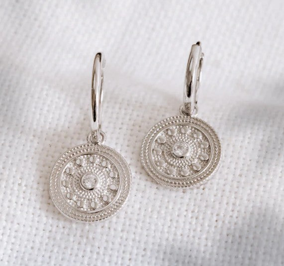Boucles d'oreilles Les éternelles - argent