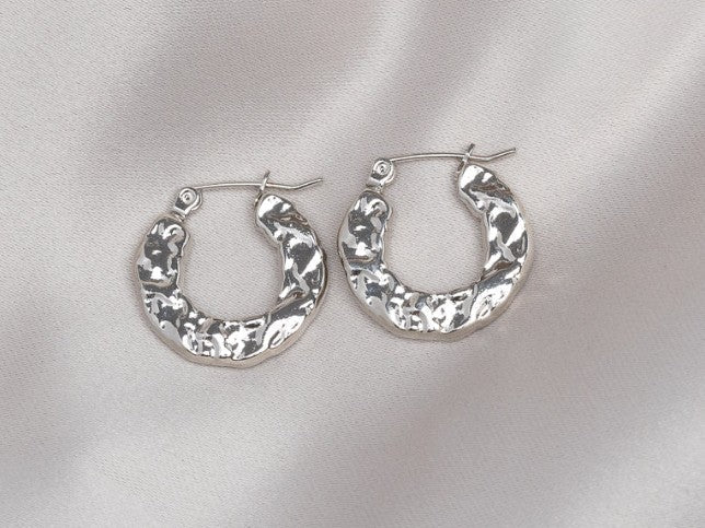 Boucles d'oreilles Les exquises - argent