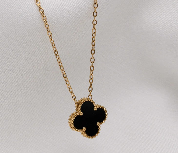 Bracelet Le chanceux - noir et or